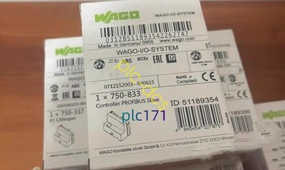 1PCS 750-833 WAGO Ethernet Controller Module Brand new Fedex or DHL