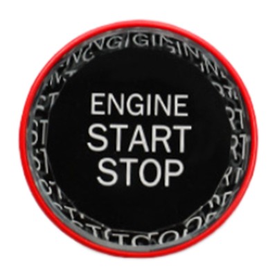 Car Engine One Key Start Button Start Stop Ignition Switch Button for 9498