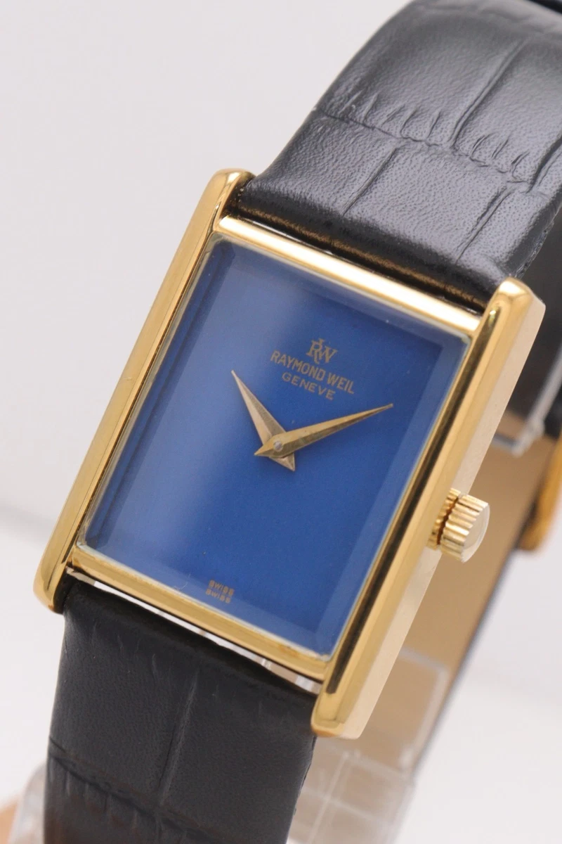 Gold Plated Case Mechanical ( RAYMOND WEIL Manual) Wristwatches