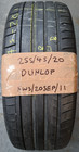 1 x 255 45 20 2554520 DUNLOP PART WORN SUMMER TYRE