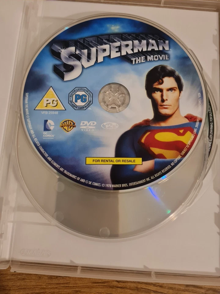 The Superman 5 Film Collection BOXSET (DVD, 1978-2006) [Region 2] [UK] Cert 12 - Image 3 of 4