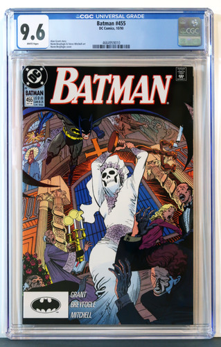 BATMAN #455 DC Comics ©1990 CGC 9.6