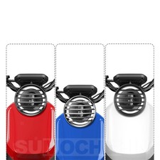 Couverture de gril de phare de moto pour les pièces de rechange rondes de