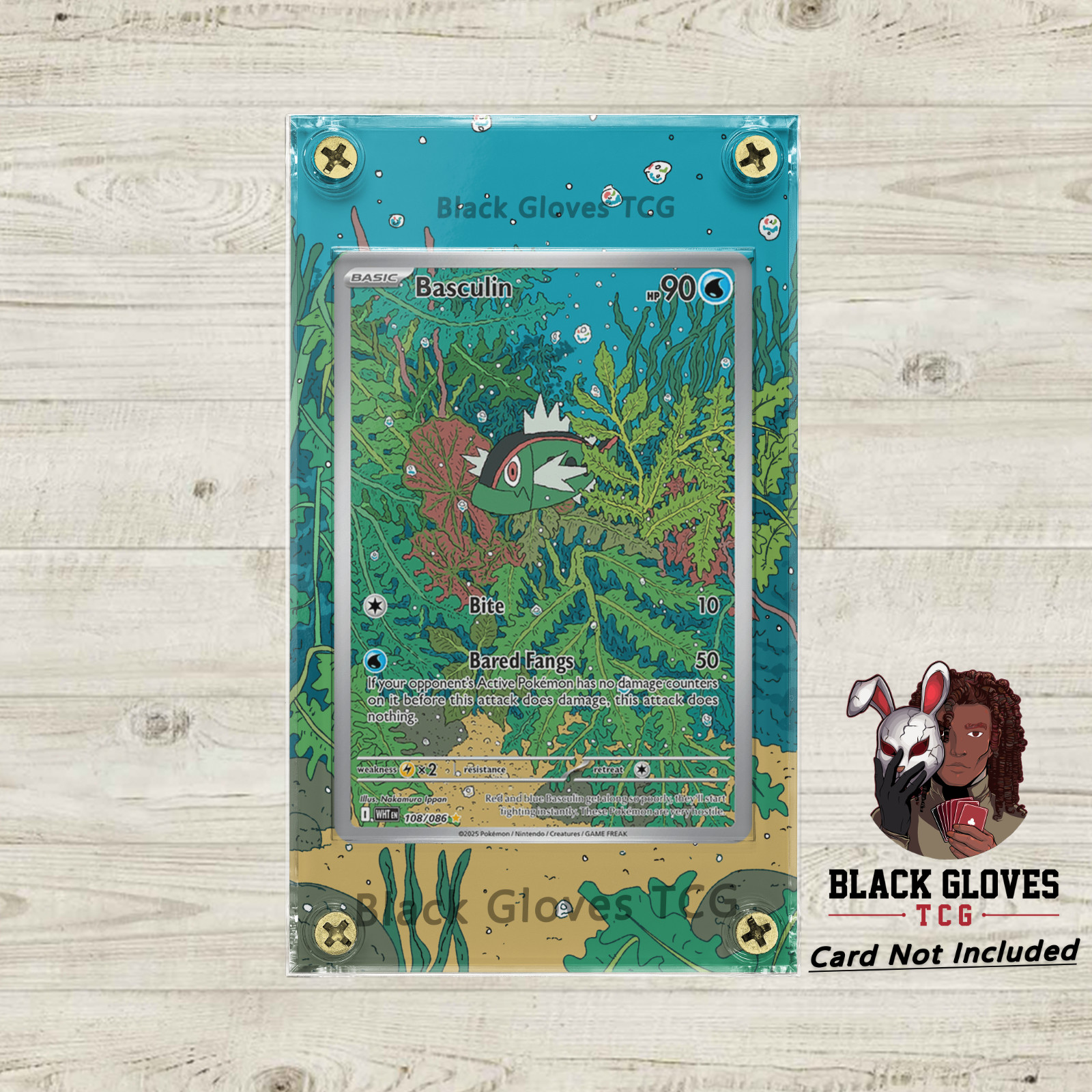 Basculin 108/086 Sv: White Flare Extended Art Case No card