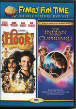 Hook & Indian In The Cupboard DVD 2-Disc Set Double Feature Family Fun Time
