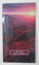 2027-2028 POCKET PLANNER CALENDAR-AUTUMN VALLEY - 4 IN X 6.75 IN - FREE SHIPPING
