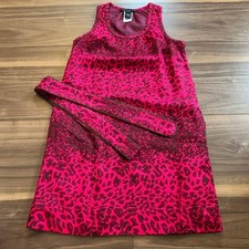 Marc by Marc Jacobs Silk Sleeveless Animal Print Self-Belted Dress XS MJ0426093