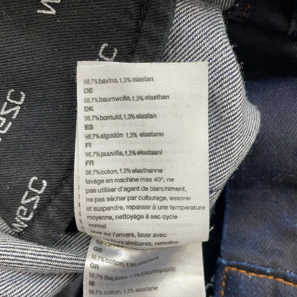 WeSC, jeans, taille : 32/32, modèle : eddy, bleu, coton/élasthanne, monochrom... - Photo 4/4