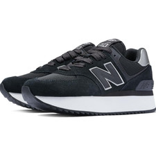 New Balance WL574Z NJ Women's Platform Sneakers Black US 6.5-8 New
