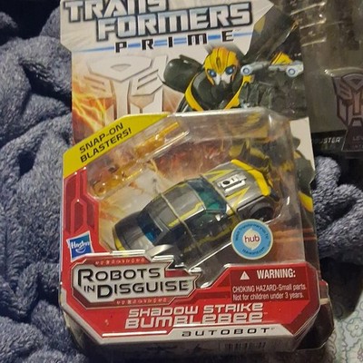 Hasbro Transformers Prime Robots in Disguise Bumblebee Shadow Strike Autobot Bl 