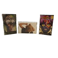 Van Halen 5150 Sammy Hagar S/T David Lee Roth Eat Em Smile 3 Cassette Tapes
