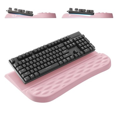 Laborio Keyboard Wrist Rest Stand for Desktop, 2 Angle Ergonomic Computer