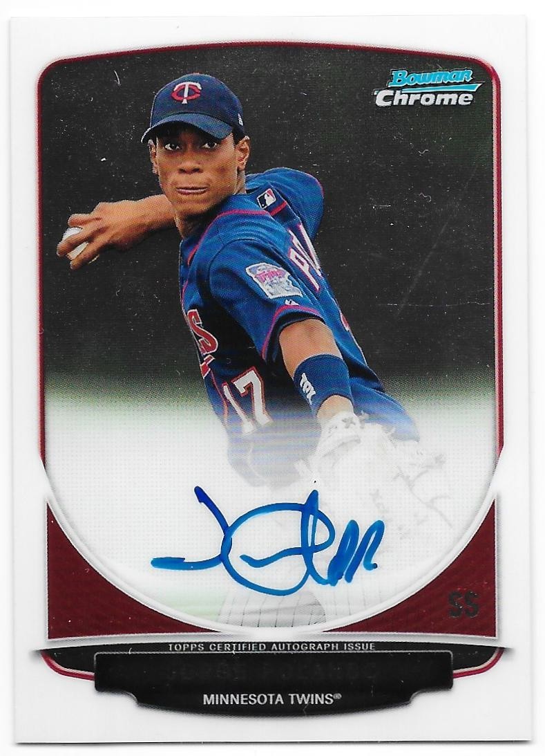 2013 Bowman Chrome Jorge Polanco Auto #BCA-JPO