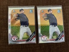 2019 1st Bowman Chrome Prospects Mega Box #BCP-137 Brock Burke Rangers