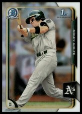2015 Bowman Draft #119 Mikey White Chrome Refractors