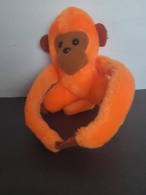 Dakin Monkey Plush 1982 Orange