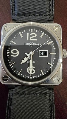 Bell & Ross BR01-96 Grande Date - WITH 9 ADDITIONAL STRAPS!!!