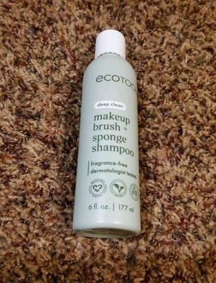 EcoTools Shampoo Cleanser for Makeup Brush,Sponge,Puff,  6oz. Deep Clean