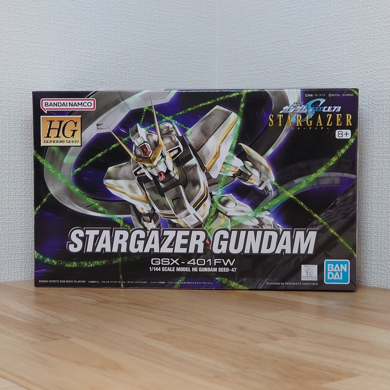 BANDAI Gunpla HG GSX-401FW Stargazer Gundam Model Kit - JAPAN Unassembled