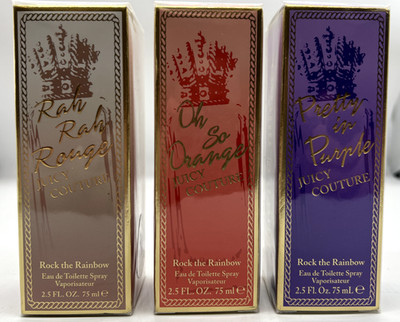 Juicy Couture Rock the Rainbow Eau de Toilette Spray - Multiple Scents!