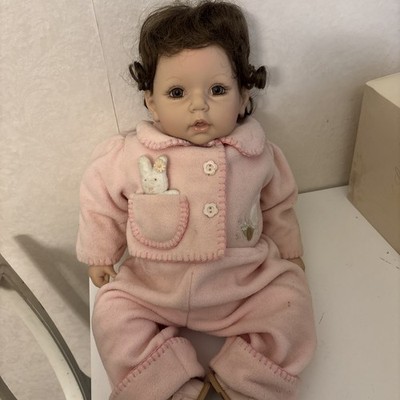 18'' ADORA NAME YOUR OWN BABY GIRL Brown Hair brown Eyes Soft Body Realistic EUC 