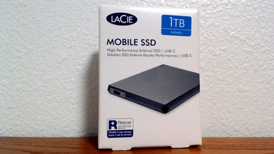 Lacie Mobile SSD 1TB High Performance External SSD USB 3.1 Type-C STHM1000400