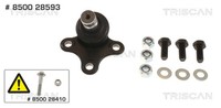 Traggelenk FüHrungsgelenk Triscan 8500 28593 FüR Opel Corsa P2JO Mhev Turbo 208