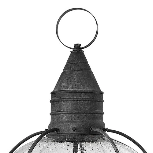 Hinkley Cape Cod 23 3/4" High Aged Zinc Outdoor Post Light - Picture 4 of 7