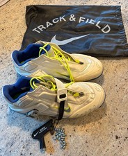 Nike Javelin Thrower Shoes, Men's Size 11, Plus Spikes and Bag. Free Shipping