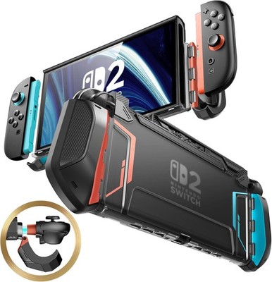 Mumba Blade Series For Nintendo Switch 2 TPU Grip Case Dockable Protective Cover