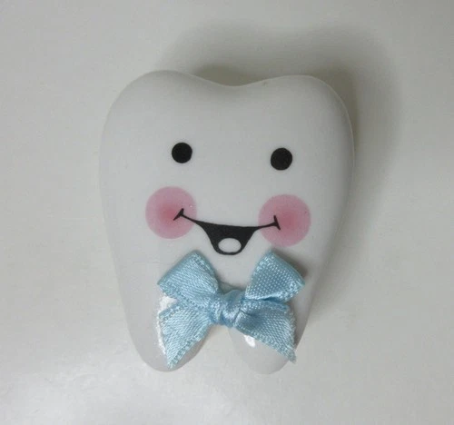 Tooth Porcelain Keepsake Trinket Box