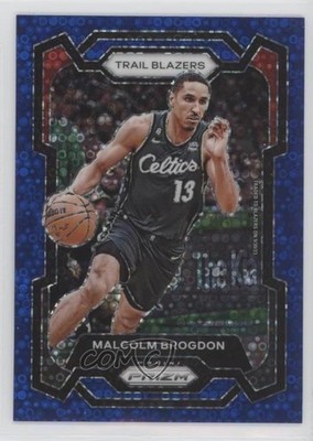 2023-24 Panini Prizm Fast Break Blue Prizm 91/150 Malcolm Brogdon #10 4k8