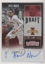 2016-17 Panini Contenders Draft Picks College Ticket 22/99 Abdel Nader #178 fm0