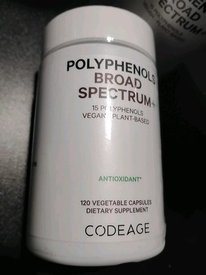 Polyphenols Broad Spectrum+, 120 Capsules 10/2028