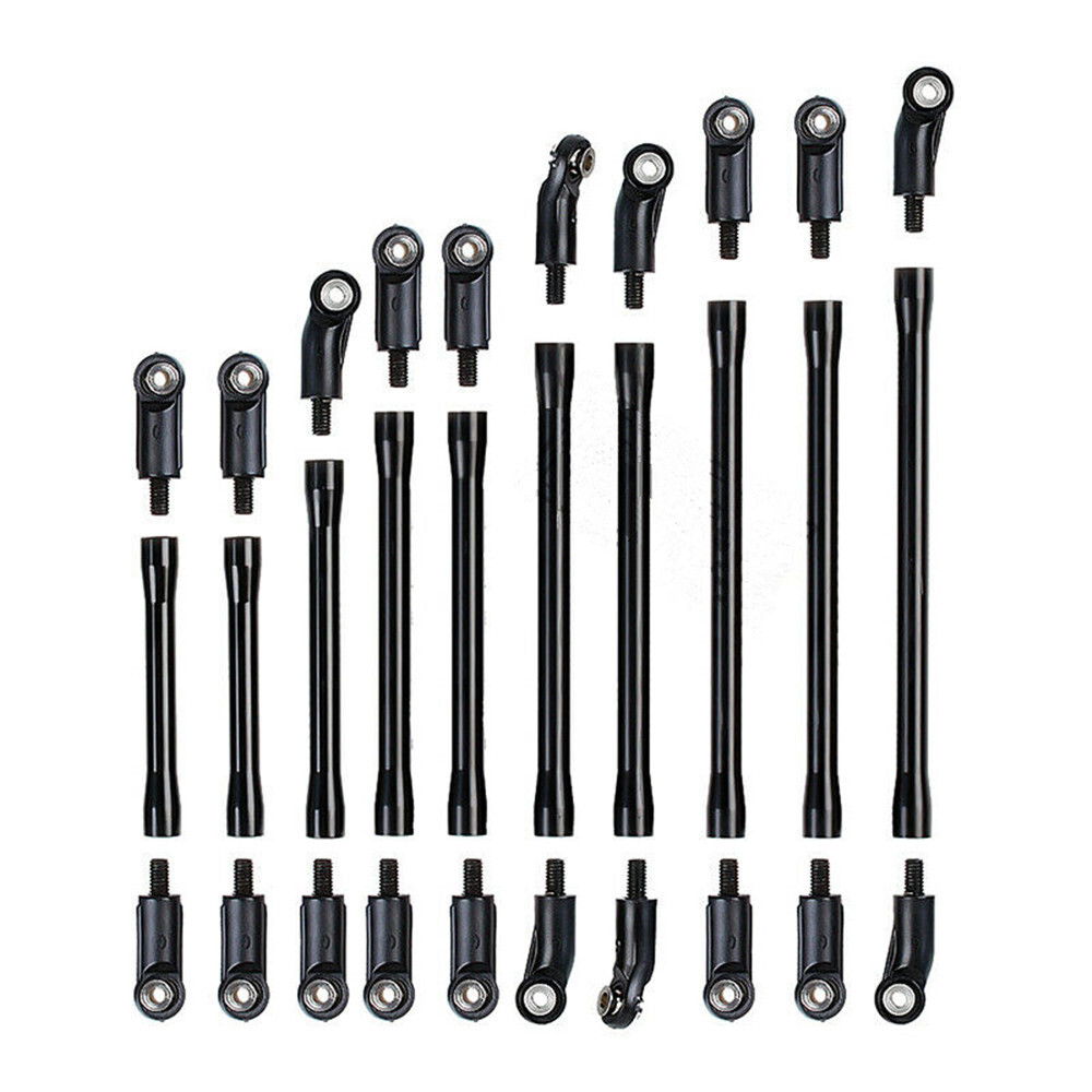 10Pcs Aluminum Linkage Kit for Axial SCX10 II 90046 1/10 RC Crawler Upgrades