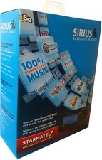 Sirius STARMATE 7 Satellite Radio Receiver and Vehicle Kit ST7CTK1C New Open Box