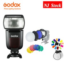 US Godox TT685II-C 2.4G TTL HSS Speedlite Flash Light For Canon Magnet Color Gel