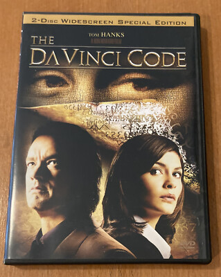 The DaVinci Code (2 DVD, 2006, Widescreen Special Edition) Bonus Audio Book CD