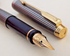 Parker 75 MD 925 Argent Massif Sterling Silver Fountain Pen 18K Gold Nib France — photo 9