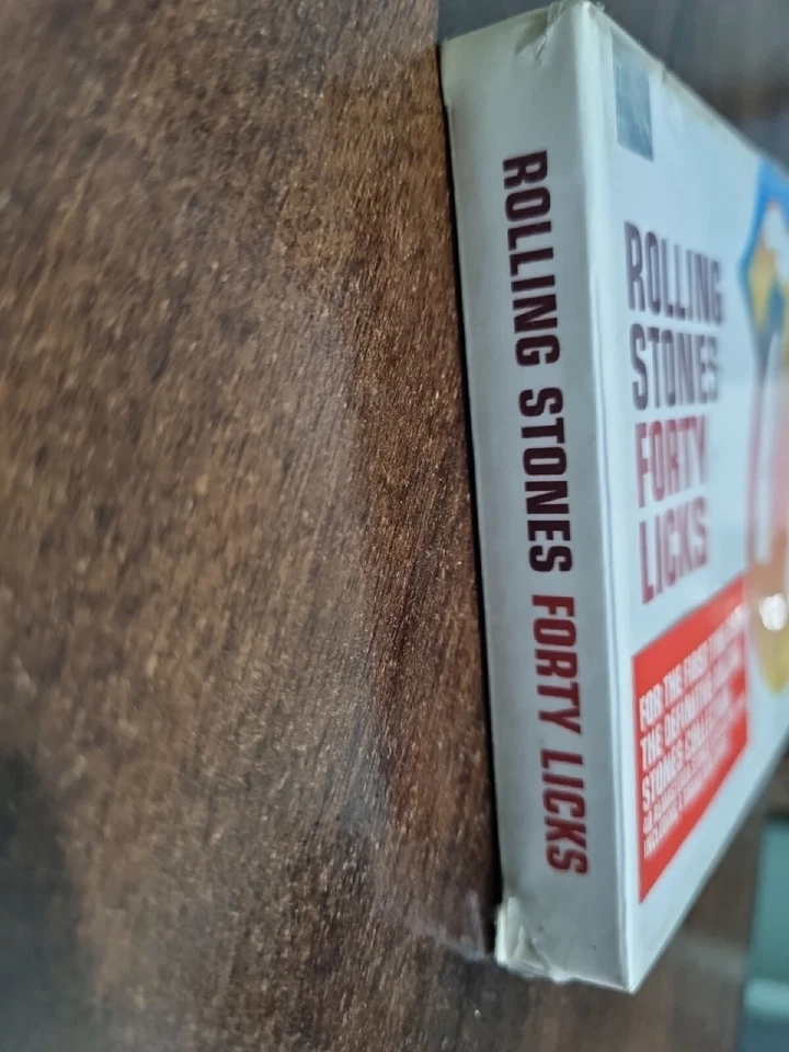 Rolling Stones Forty Licks Audio Cassette INDIA IMPORT SEALED Mint - Image 4 of 4