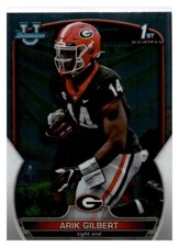2022 Bowman Chrome University #54 Arik Gilbert Georgia Bulldogs