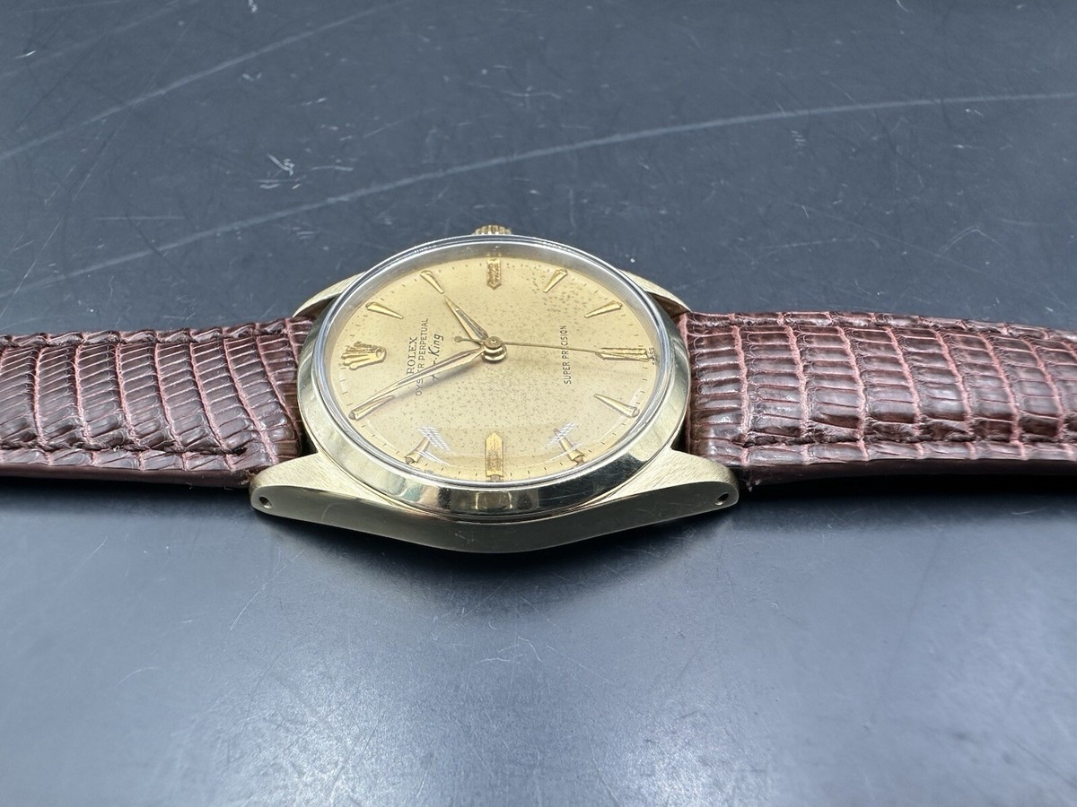 Vintage 1955 Early Rolex Air-King Ref 5506 Cal.1530 Super