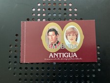 Antigua and Barbuda Mint Complete Booklet of Stamps 1981- Royal wedding