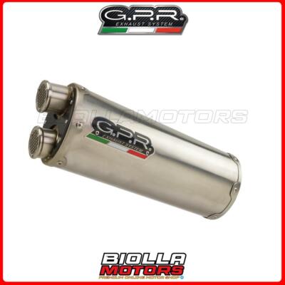 Auspuff GPR Ducati Multistrada V4 Rally 2023-2024 ZUGELASSEN Dual Inox D.140.1.DU