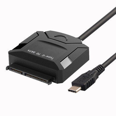 E2E SATA to USB Type-C Cable Adapter For 2.5'' 3.5'' HDD SSD Support SATA I II III