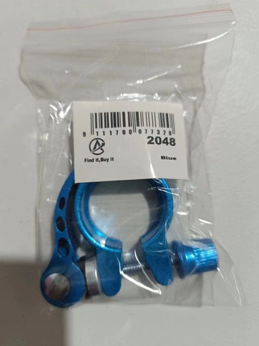 BIKE SEAT POST CLAMP 28.6MM 31.8 34.9MM QUICK RELEASE ALLOY FIXTURE BICYCLE MTB - Picture 17 of 29