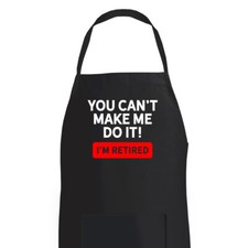 Retirement Gift Idea Cooking Apron Retired Retire Present Men Women Funny Gift