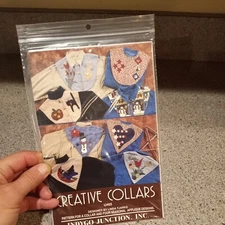 Creative Collars & Seasonal Appliques Pattern by Indygo Junction IJ465 uncut