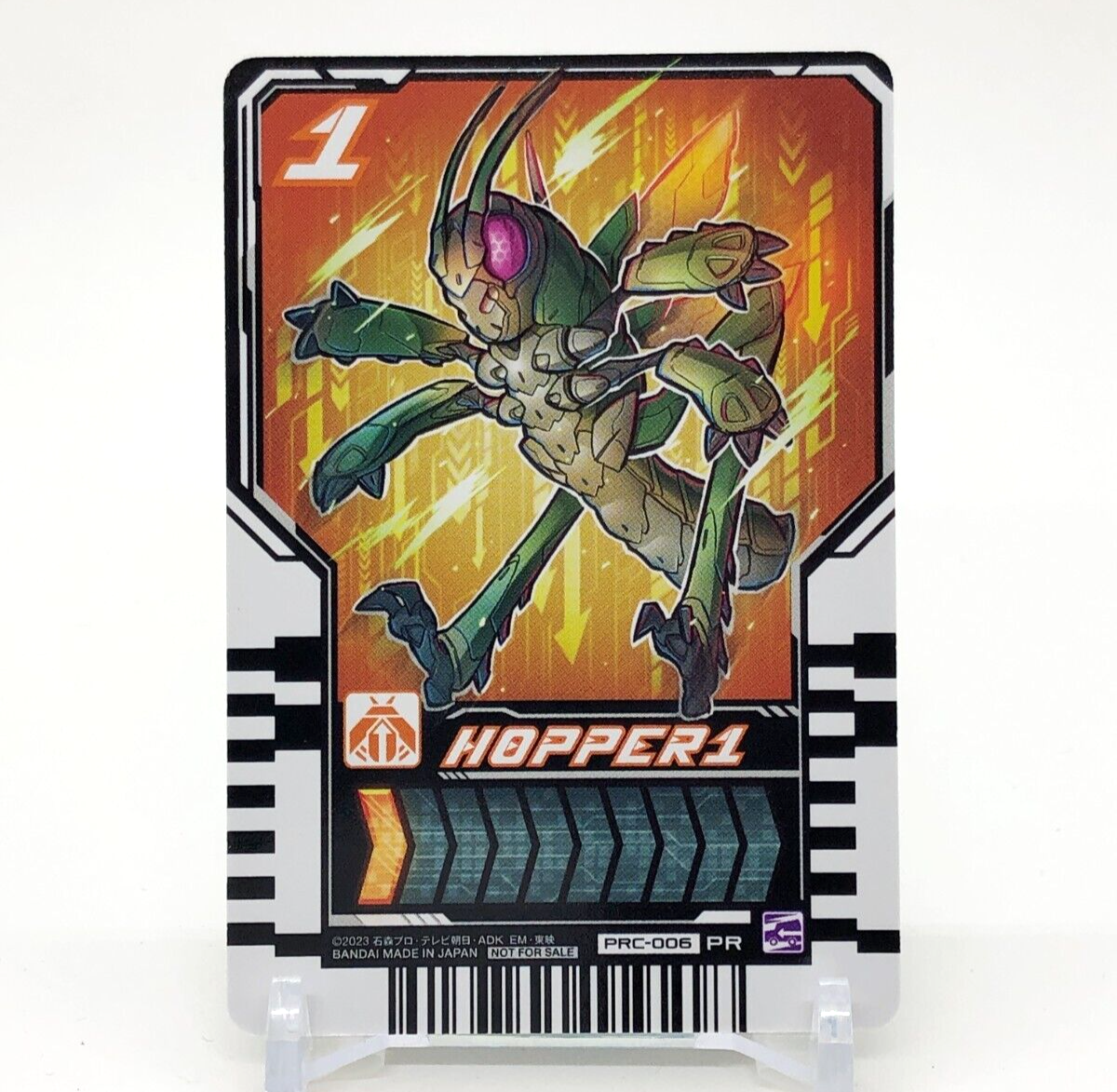 Hopper1 Masked Rider Gatchard Ride Chemy Trading Card PRC-006 PR