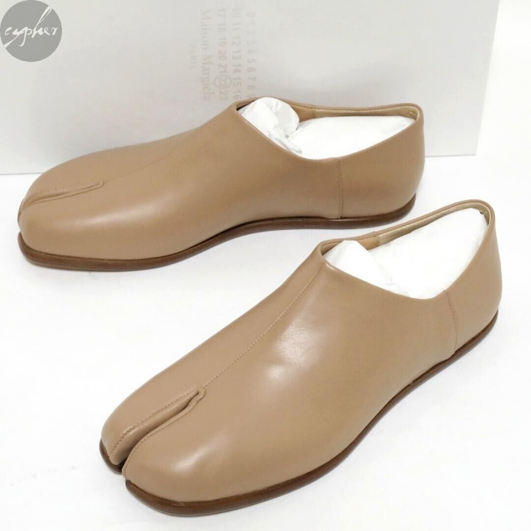 NEW】 Maison Margiela 22 Tabi slip-on Loafers Boots Size 42 Beige 